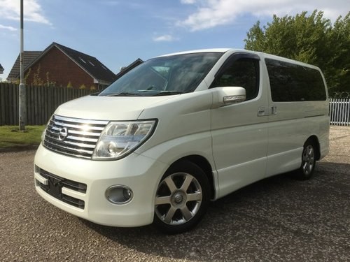 2006 Fresh Import Nissan Elgrand 3.5 V6 Automatic 8 Seats For Sale