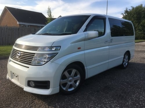 2002 Fresh Import Nissan Elgrand 3.5 V6 Automatic 8 Seats 4W For Sale