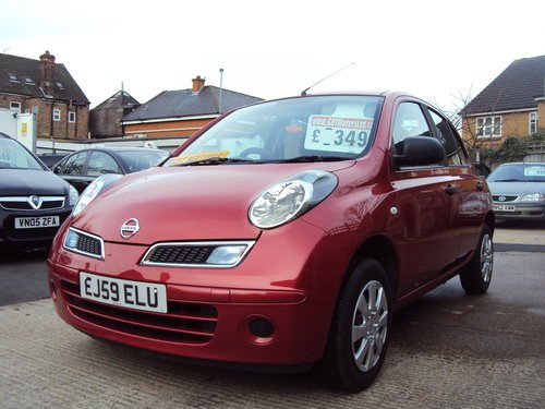 2009 Nissan Micra Visia – VERY LOW MILES– ONE LADY OWNER FROM NEW VENDUTO