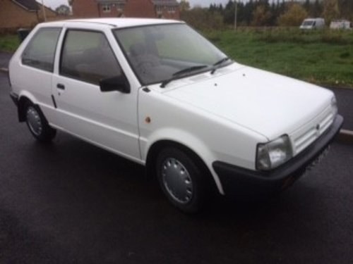 1990 Nissan Micra 1.0 LS  Just 10900 miles For Sale by Auction