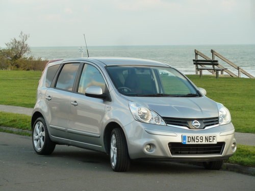 2009  NOTE 1.4 16v N-TEC 5DR NAV MPV VERY LOW MILEAGE  For Sale