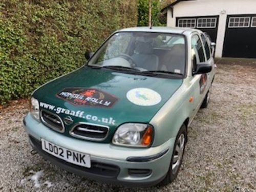2002 Mongol Rally Car Modified Micra For Sale