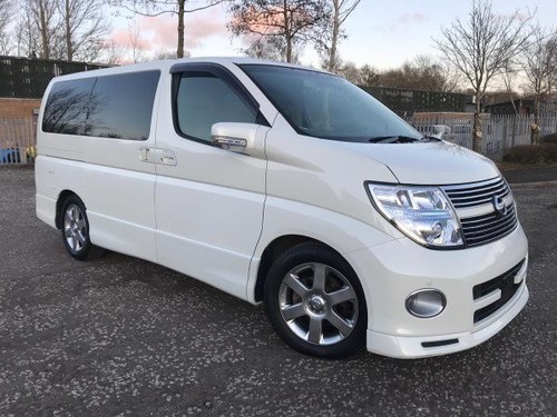 2008 FRESH IMPORT NISSAN ELGRAND HIGHWAY STAR 4WD LEATHER ED For Sale