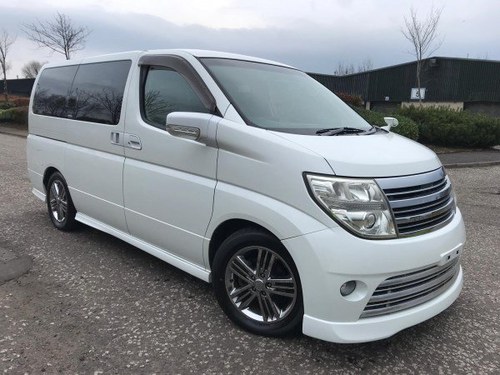 2007 FRESH IMPORT NISSAN ELGRAND RIDER 4WD LEATHER EDITION For Sale