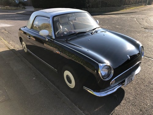 Nissan Figaro Beautiful Condition Black 1991 For Sale