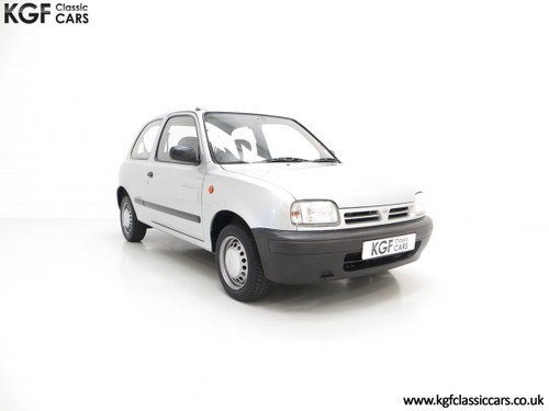 1995 Nissan Micra 1.0L, 14,345 Miles and 19 Nissan Dealer Stamps VENDUTO