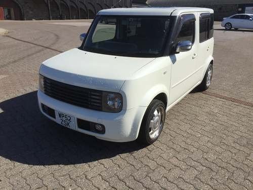 2002 Nissan Cube 2 at Morris Leslie Auction 25th May In vendita all'asta
