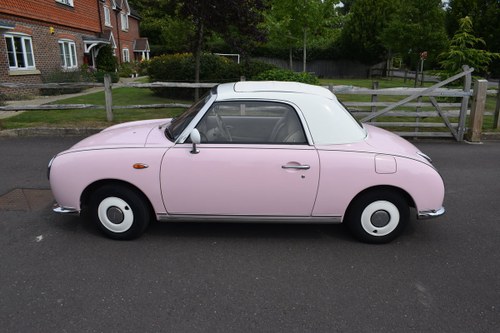 1991 Nissan Figaro 62k in Pink For Sale