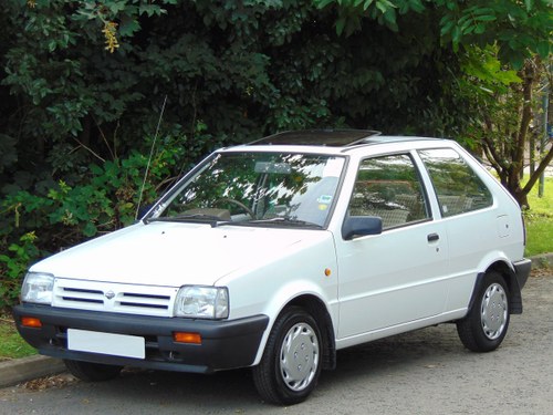 1989 Nissan Micra LS.. Very Low Miles.. Nice Retro Classic.. For Sale