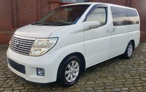 2004 NISSAN ELGRAND 3.5 X AUTO 8 SEATER LEATHER * BUSINESS SEATS  SOLD