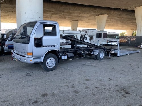 1992 Nissan Condor Zero Degree Flat Bed Roll Back Tow Truck  For Sale