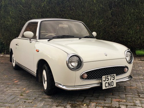 1991 Nissan Figaro, Rare White, Full MOT, Excellent For Sale