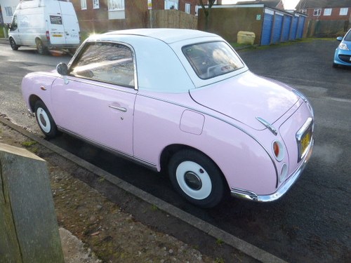 1991 Pink Nissan Figaro For Sale