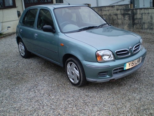 2001 Nissan micra automatic 29,020 miles warranted. SOLD