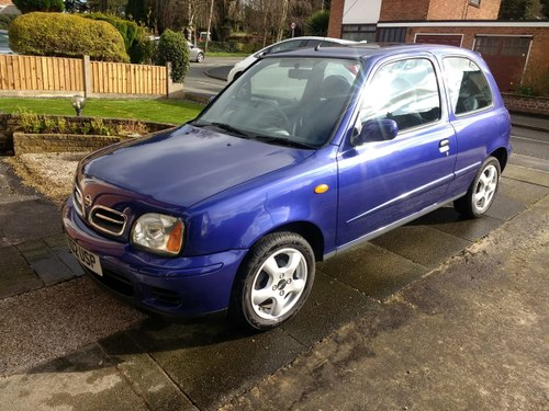 2002 Nissan Micra 1.0 low Mileage  SOLD