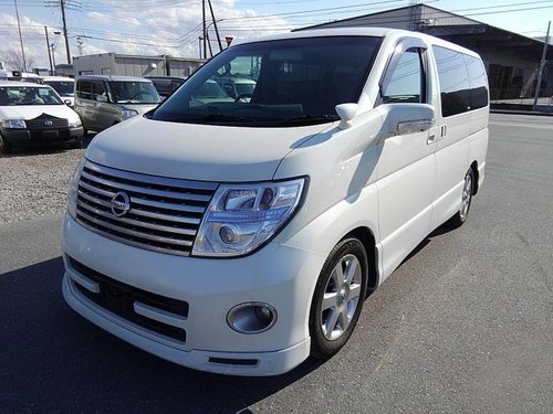 NISSAN ELGRAND 2007 3.5 HIGHWAY STAR * BLACK LEATHER SEATS * SOLD