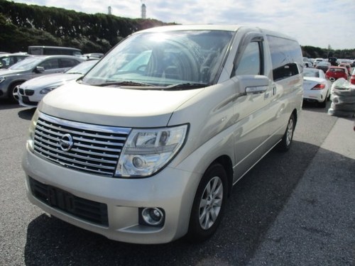 2005 NISSAN ELGRAND 3.5 XL FULL LEATHER TWIN POWER DOORS SOLD