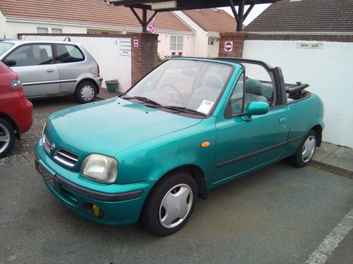 1997 Nissan Micra Canvas Top SOLD