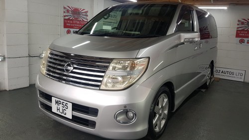 2006 Nissan Elgrand 3.5 automatic 8 seater silver day v For Sale