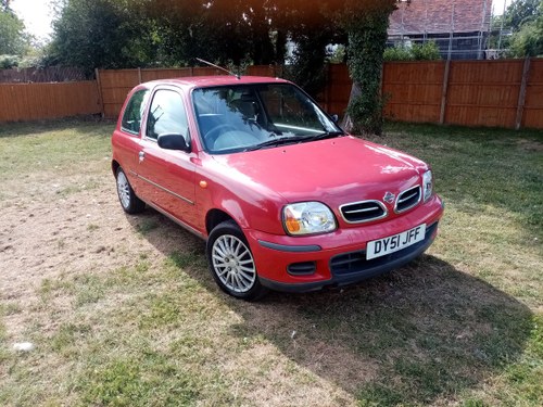2001 Nissan Micra Vibe 1.0 Petrol - one lady owner For Sale