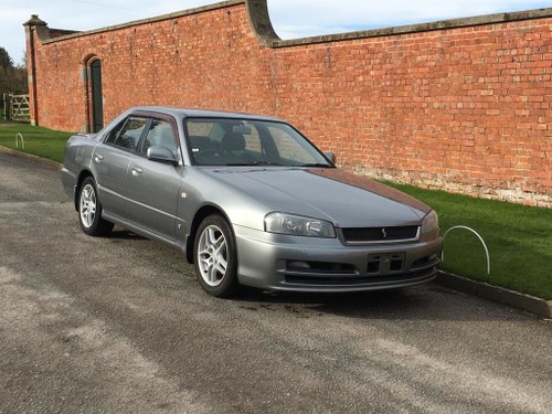 2001 Nissan Skyline R34 Silver Immaculate For Sale