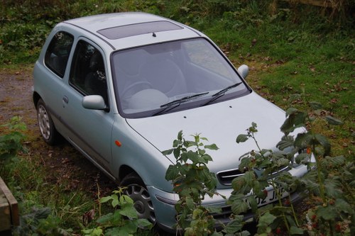 Nissan Micra 2002 in vintage green - 47000 miles For Sale