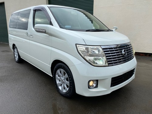 2007 NISSAN ELGRAND 3.5 X 4X4 AUTOMATIC * 8 SEATER * PEARL WHITE SOLD
