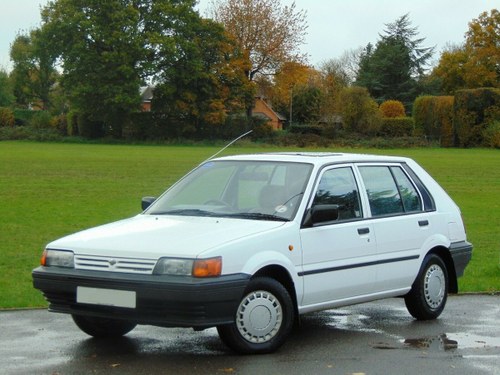 1988 Nissan Sunny 1.3 GX.. Genuine 28K Miles.. Superb Example.. For Sale