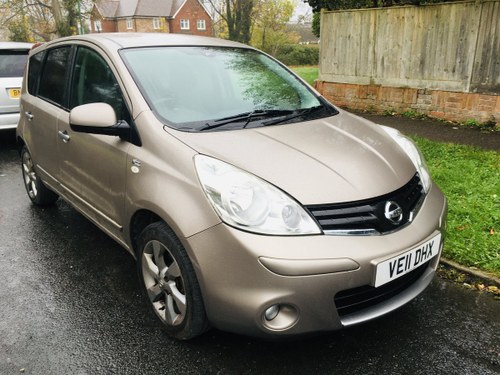 2011 Nissan Note n-tec For Sale