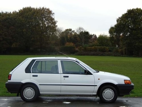 1989 Nissan Sunny GX 5 Door.. Only 28,800 Genuine Miles.. For Sale