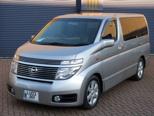 2003 Nissan Elgrand Highway Star 3.5i Auto  For Sale
