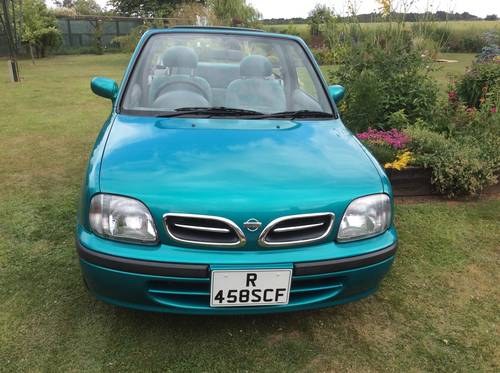 1997 Nissan March Cabriolet 1.3 Auto, Japanese Import In vendita