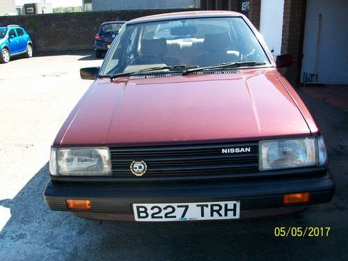 1984 Nissan Sunny GS 1.3 Genuine 15900 miles, no rust, For Sale