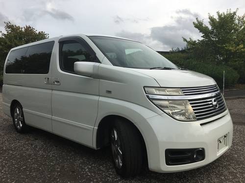 2004 Fresh Import Nissan Elgrand Highway Star 3.5 8 Seat 4WD For Sale