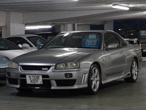 1998 Nissan Skyline R34 2.5 GT-T Turbo Manual MODIFIED 2dr For Sale
