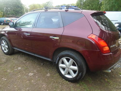 2006 NISSAN MURANO X 4X4 AUTO WITH LEATHER SUN/ROOR NEW MOT For Sale