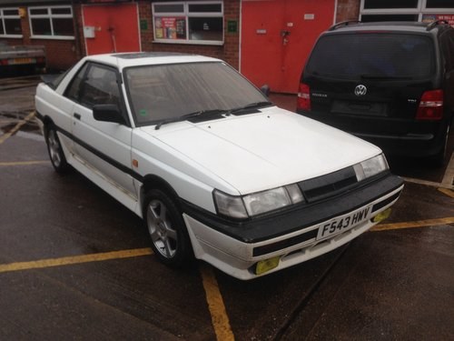 1988 Very rare F-reg Nissan Sunny ZX-1 coupe For Sale