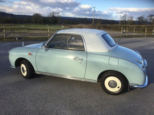 1992 Pale Blue Figaro (convertible) For Sale