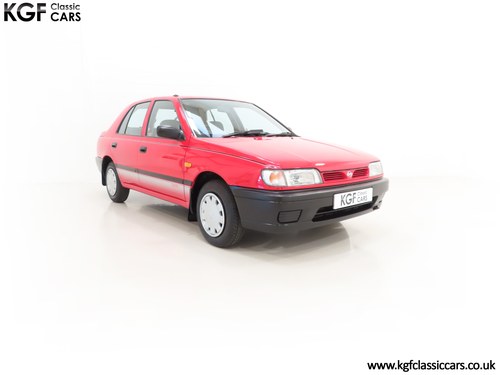 1993 An Astonishing Nissan Sunny LX Flamenco with 12,931 Miles VERKAUFT