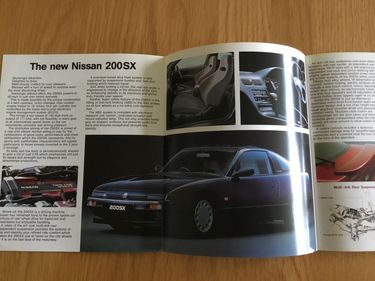 Picture of Nissan 200 SX brochure