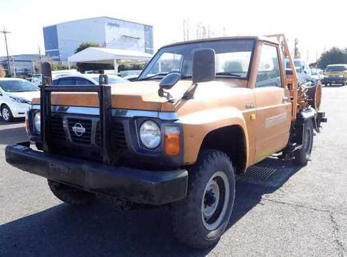 1992 Nissan Safari (Patrol) 4×4 Puck Up low 2,616 miles For Sale