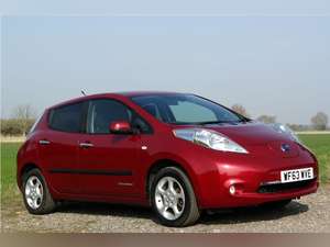 2013 Nissan Leaf 24kwh, good battery, long MOT drives very well For Sale (picture 1 of 12)