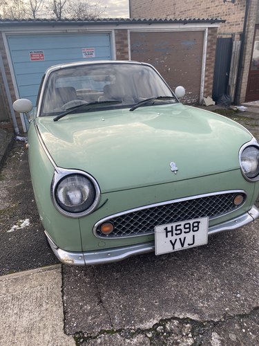 1990 Limited edition Nissan Figaro Emerald Green For Sale