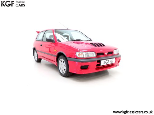 1992 One of Just 103 UK RHD cars a Nissan Sunny GTI-R SOLD