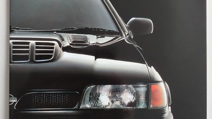1992 Nissan Sunny GTI-R UK Sales Brochure