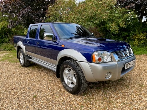 2004 NISSAN NAVARA D22 DOUBLE CAB PICK UP, JUST 26K MILES SOLD