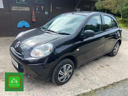 NISSAN MICRA 1.2VISIA 2012 MANUAL LOW MILES ONLY 44k SEE VID VERKAUFT