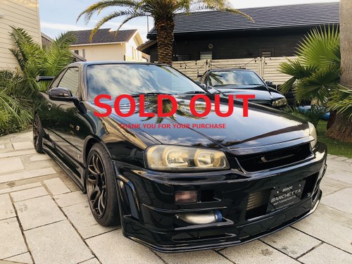1998 NISSAN SKYLINE R34 GT-T TURBO 5 SPEED MANUAL