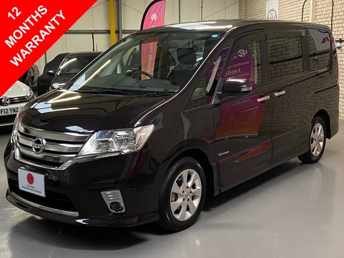 2013 63 Nissan Serena 2.0 Highway Star S-Hybrid Automatic SOLD