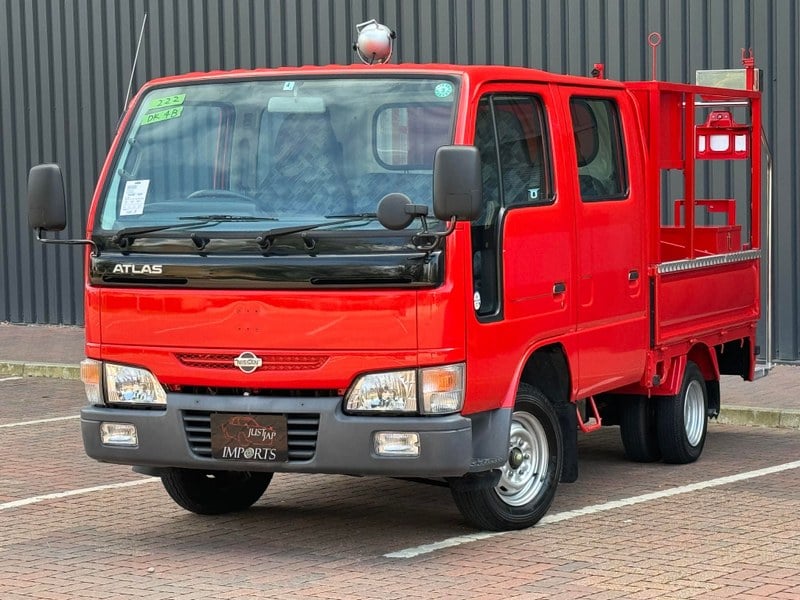 2000 NISSAN ATLAS CABSTAR FIRE TRUCK FRESH IMPORT 6500 MILES